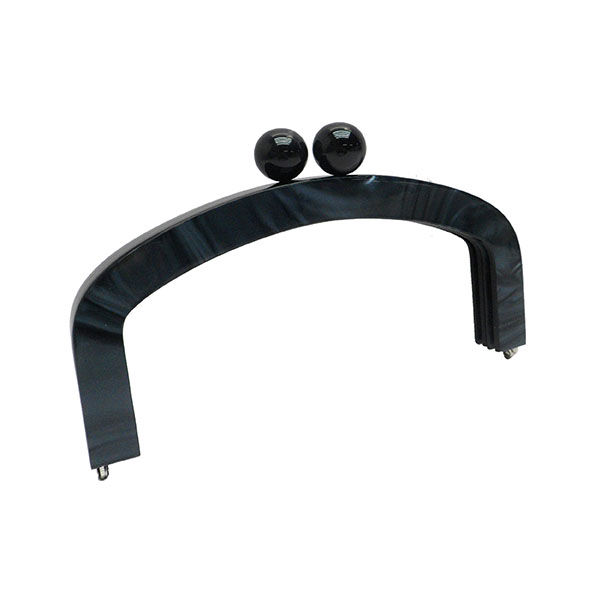 Marble Black Plastic Frame