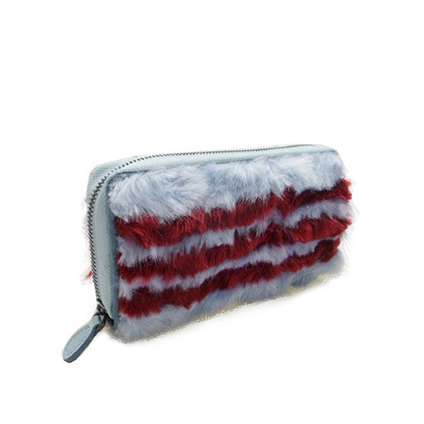Faux Fur Long Wallet
