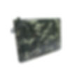Green Camouflage Zipper Pouch