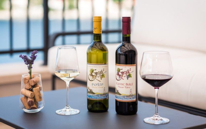 Grgić Vina Pošip and Plavac Mali