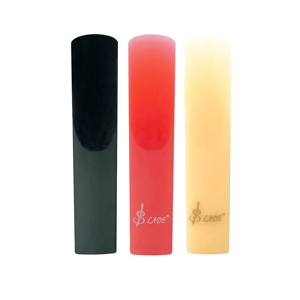 Thumbnail: 3 Pack Saxophone Soprano/Alto/Tenor Reeds Clarinet Resin Reeds Eco-Friendly Reed
