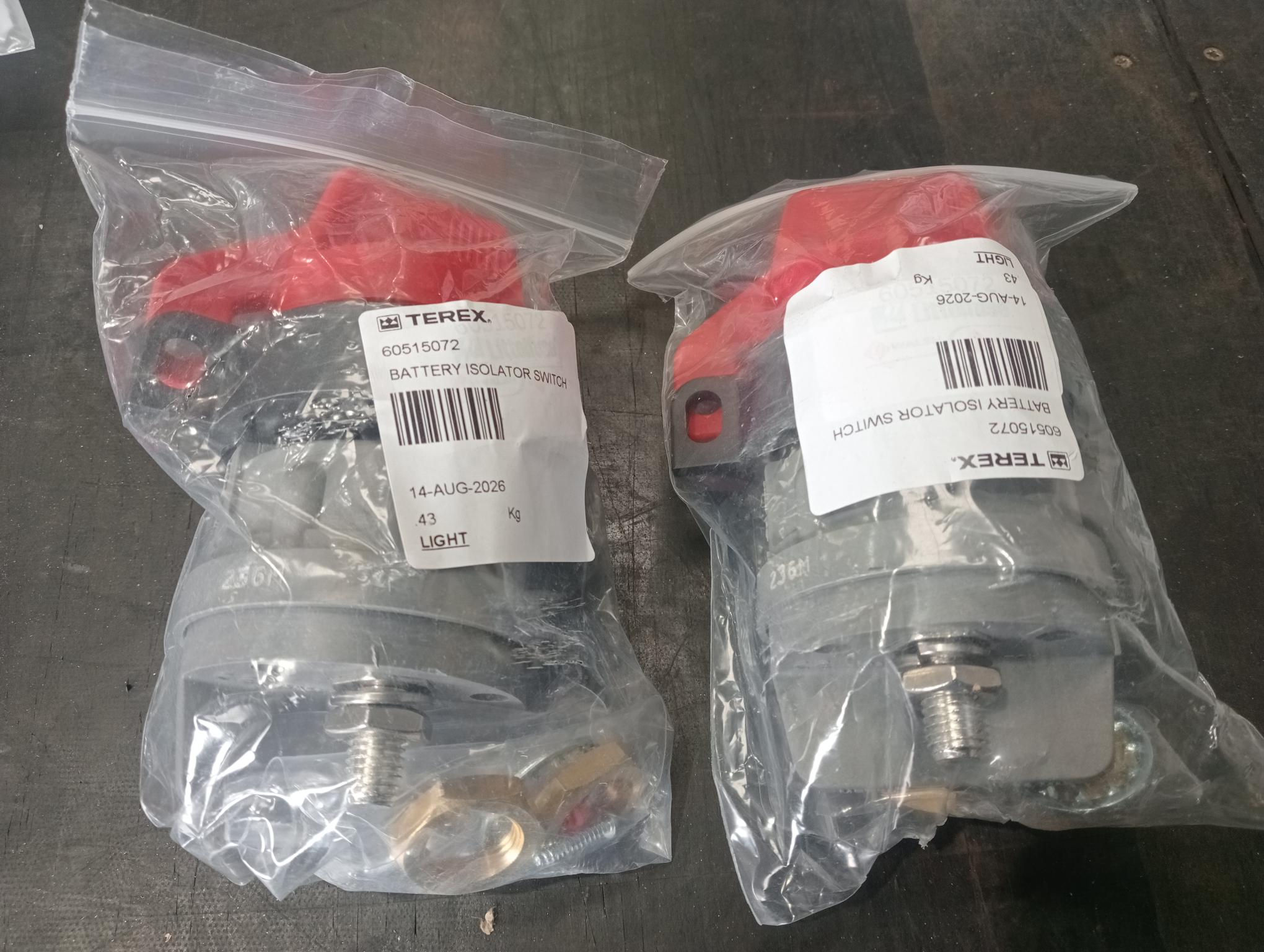 60515072 BATTERY ISOLATOR SWITCH | TEREX®POWERSCREEN®