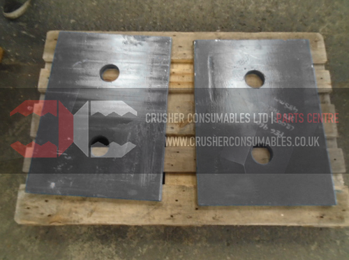 CR002-014-001 TOGGLE PLATE - 485MM | TEREX PEGSON