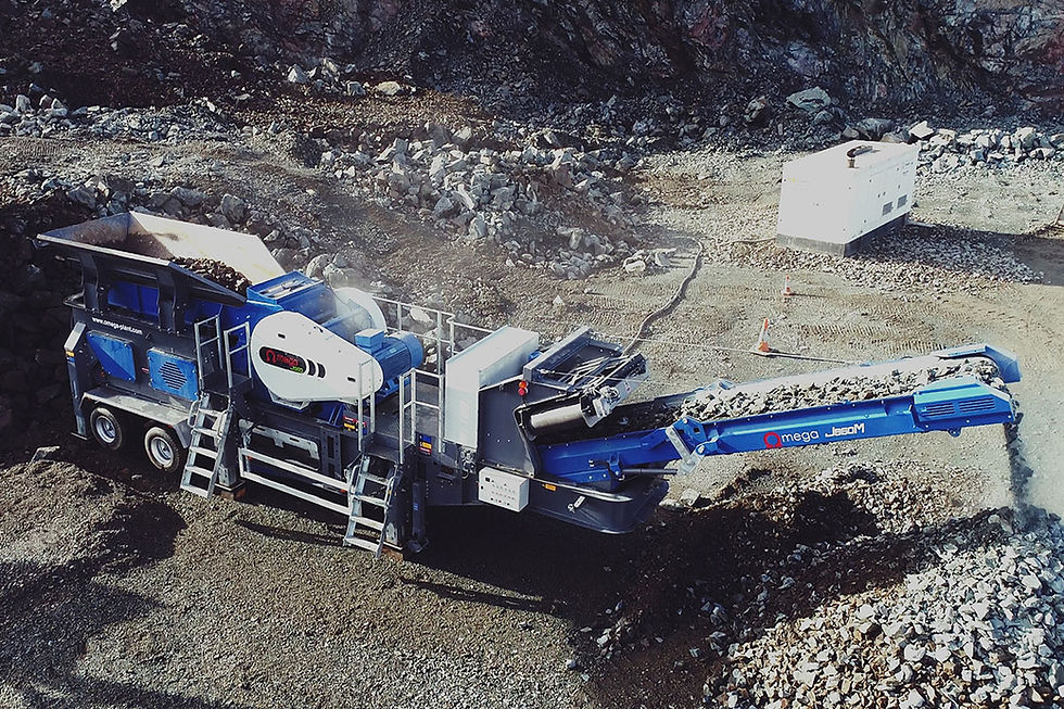 Thumbnail: FOR SALE | OMEGA J960M MOBILE JAW CRUSHER (ELECTRIC)