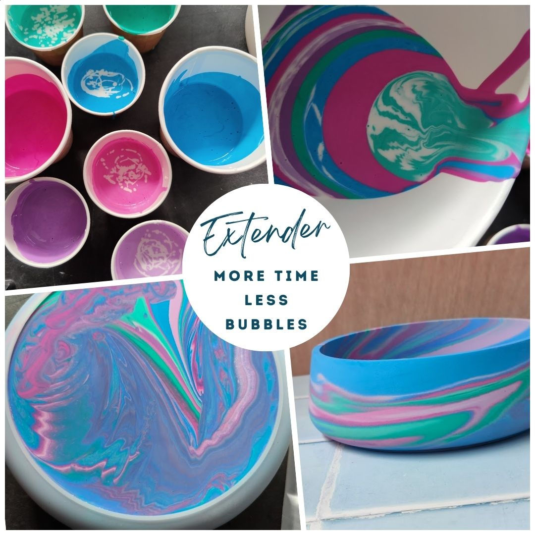 Extender - Ecrylimer Retarder 500g Liquid - More Time, Less Bubbles