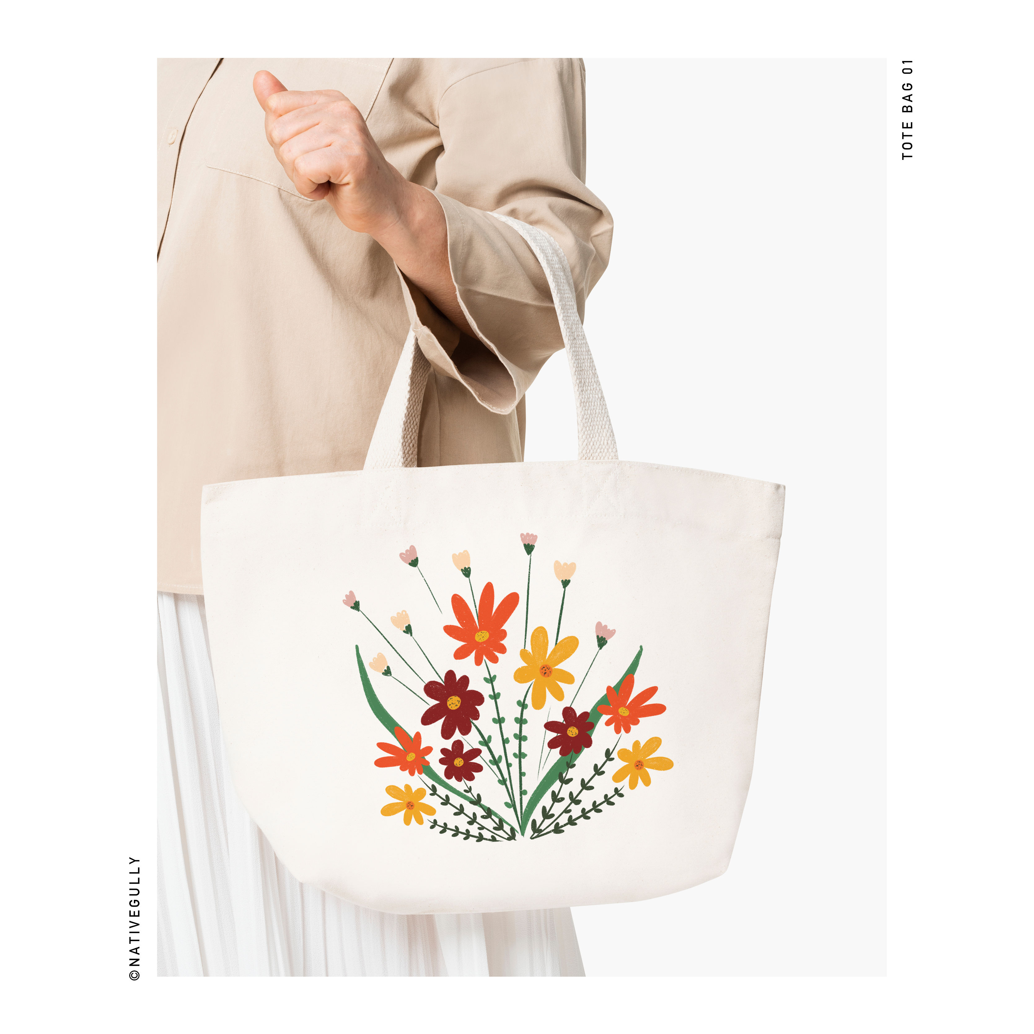 Summer Blossoms - Tote Bag