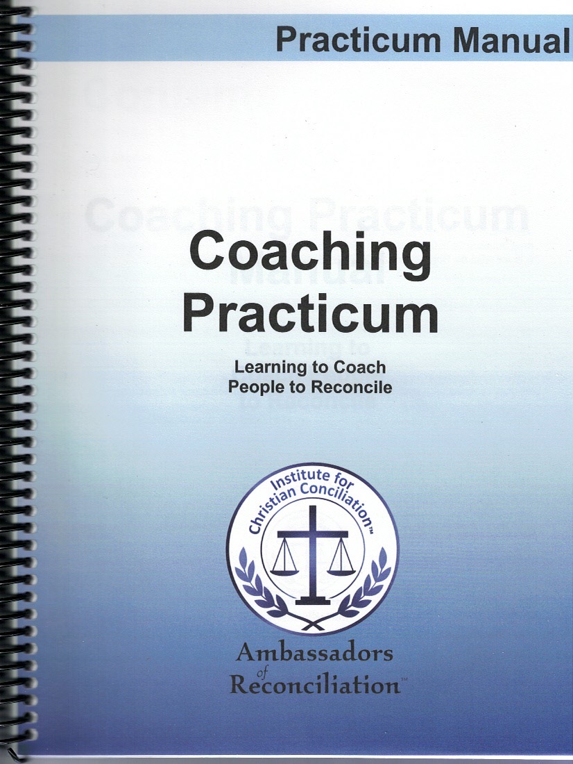 Cover image for the Coaching People to Reconcile Practicum Manual