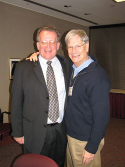 Rev Keinath with CCC Bryce Thomas