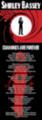 JAMES BOND DIAMONDS ARE FOREVER LYRIC