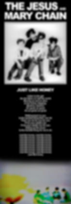 THE JESUS AND MARY CHAIN JUST LIKE HONEY LYRIC
