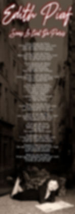 EDITH PIAF Sous Le Ciel De Paris LYRIC