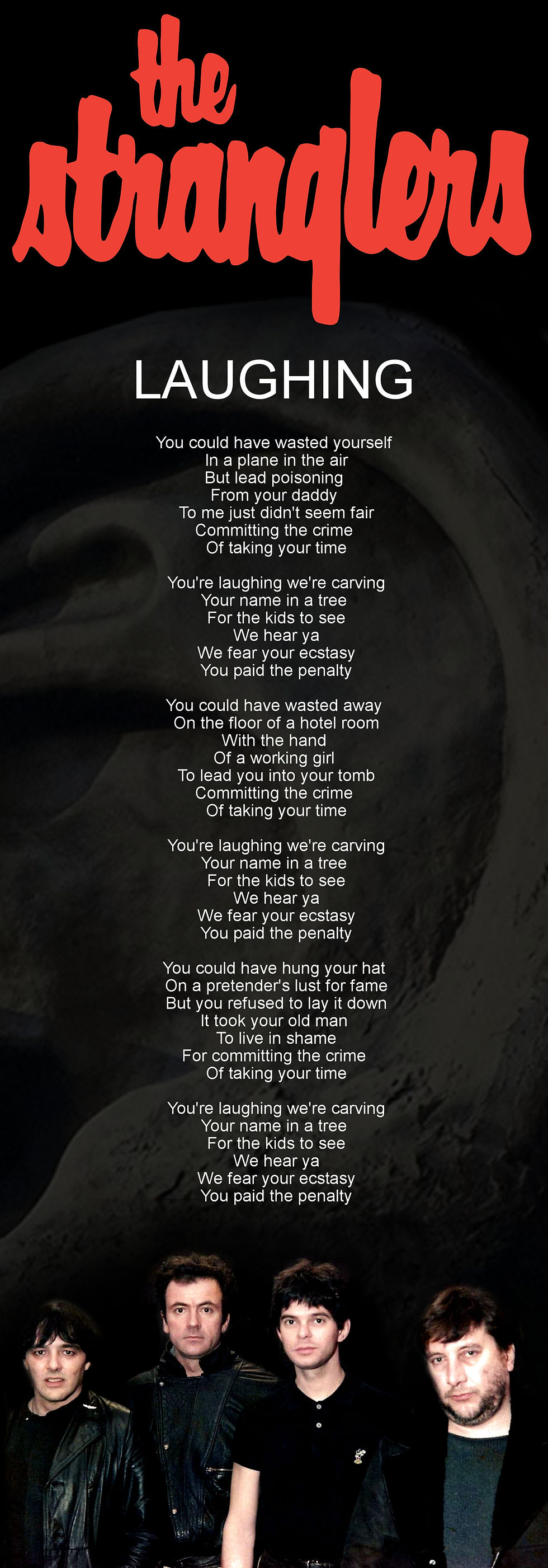 THE STRANGLERS LAUGHING LYRIC