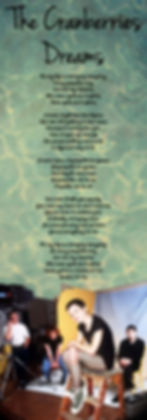 THE CRANBERRIES DREAMS LYRIC