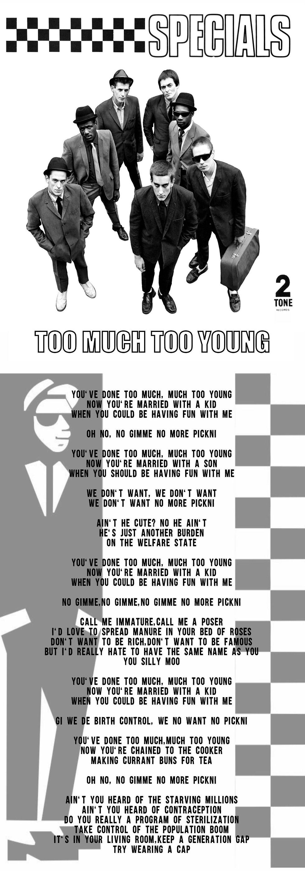 TOO MUCH TOO YOUNG
