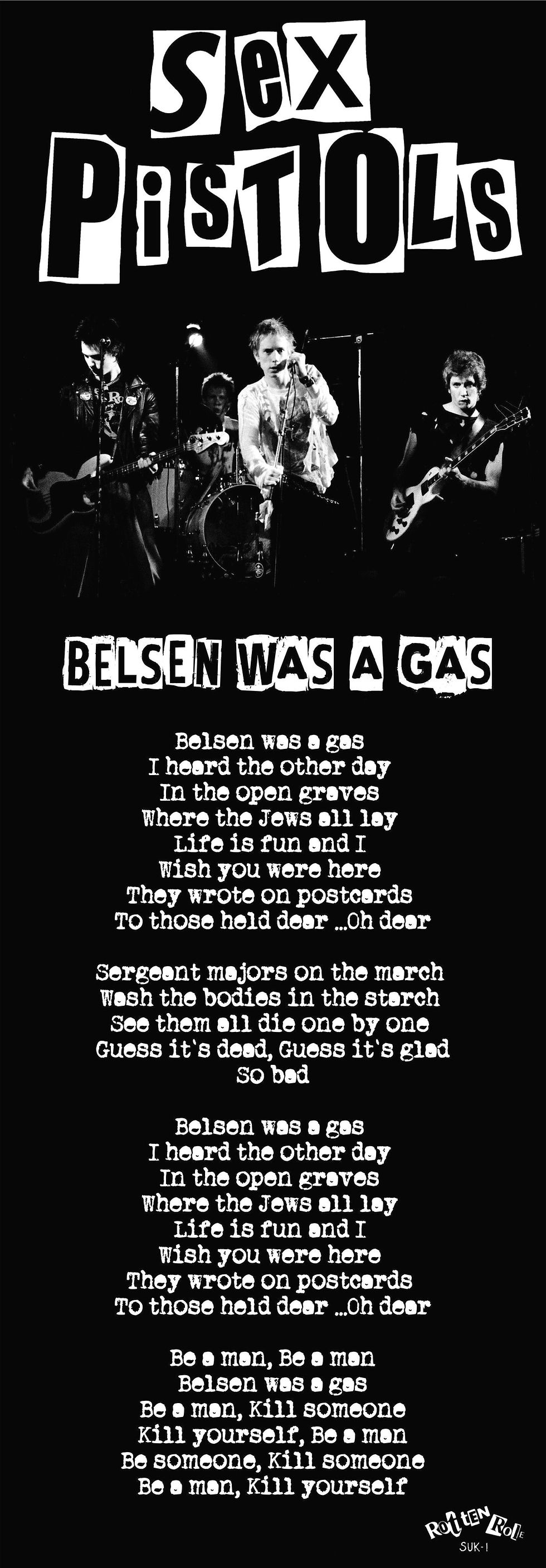 SEX PISTOLS BELSEN LYRIC2