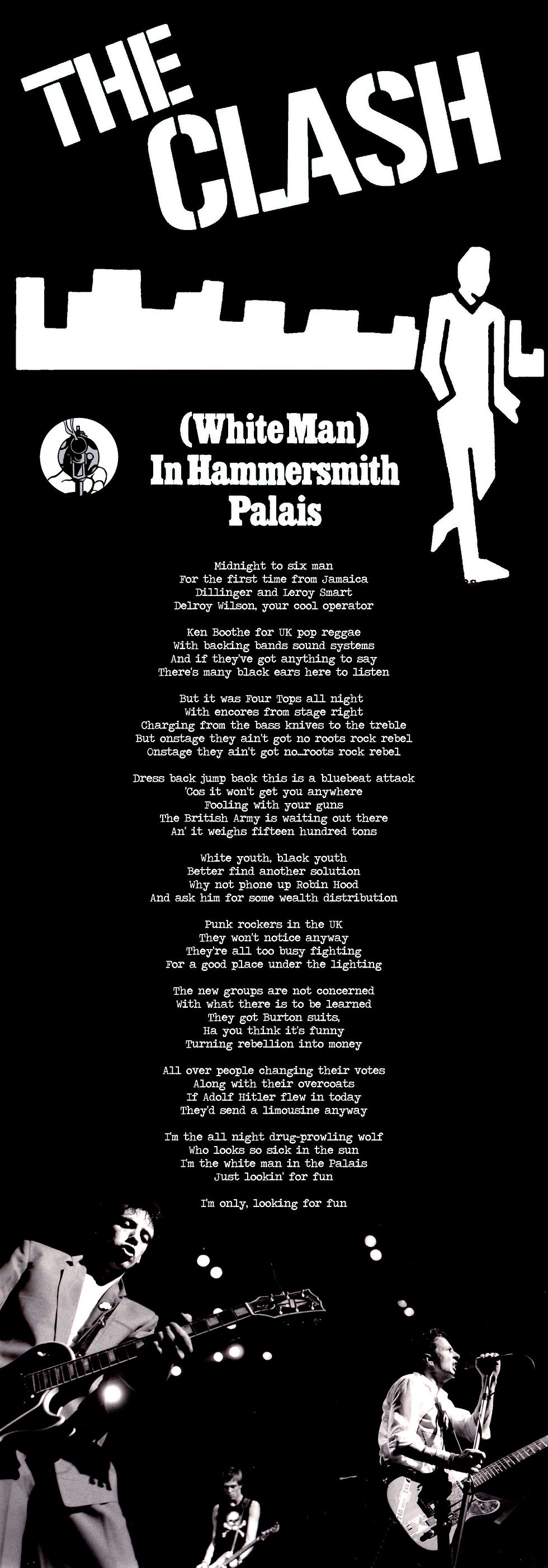 THE CLASH HAMMERSMITH LYRIC