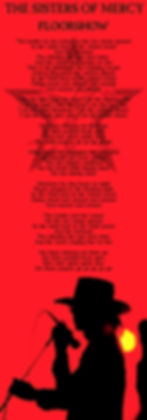 THE SISTERS OF MERCY FLOORSHOW LYRIC