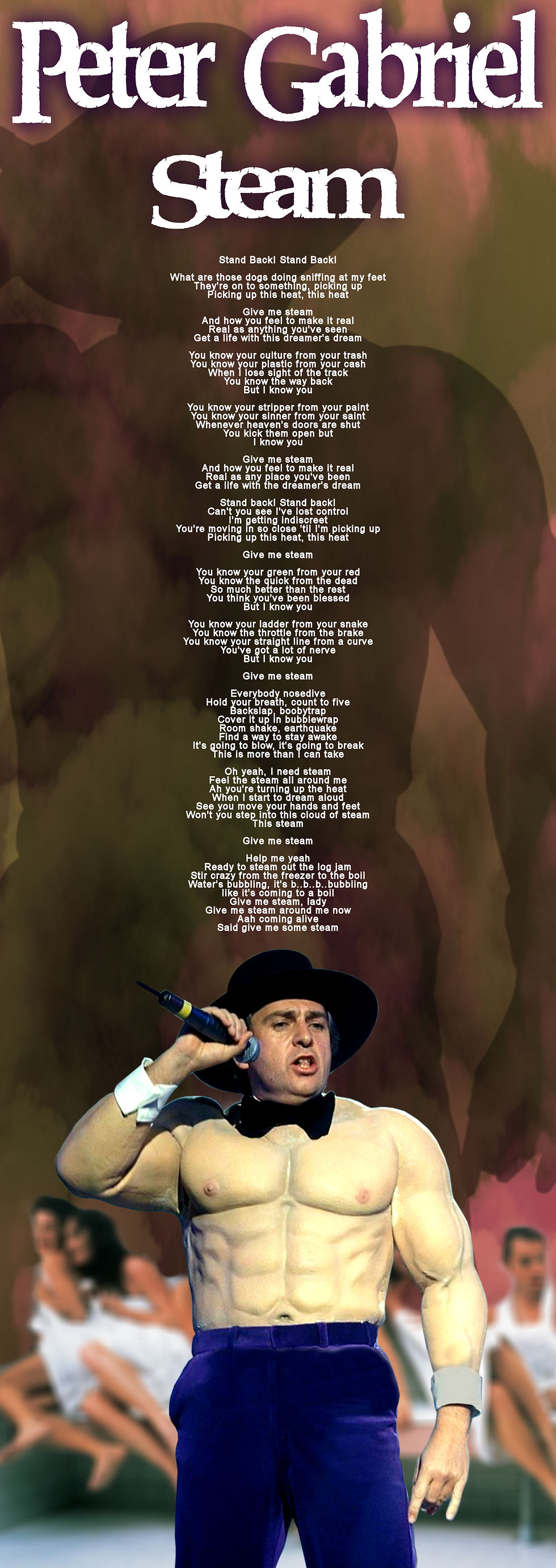 PETER GABRIEL STEAM LYRIC