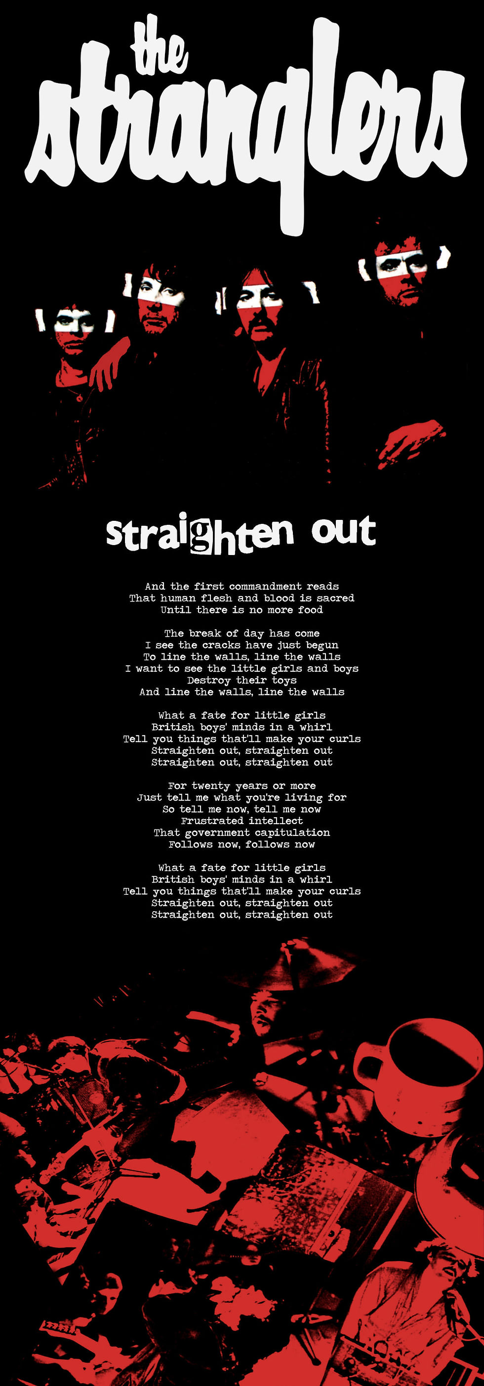 THE STRANGLERS STRAIGHTEN OUT 2 LYRIC