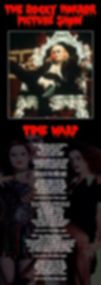 ROCKY HORROR PICTURE SHOW TIME WARP LYRIC