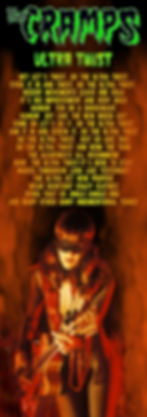 THE CRAMPS ULTRA TWIST LYRIC