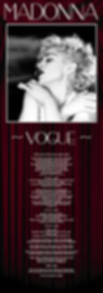 MADONNA VOGUE 3 LYRIC