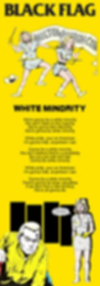 BLACK FLAG WHITE MINORITY LYRIC