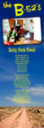 B52'S DIRTY BACK ROAD LYRIC