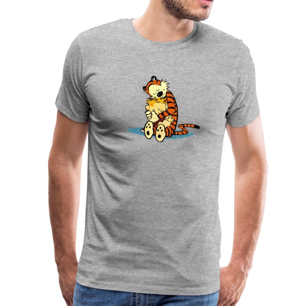 Thumbnail: Calvin and Hobbes Hugging T-Shirt