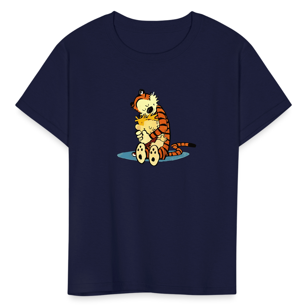 Thumbnail: Calvin and Hobbes Hugging T-Shirt