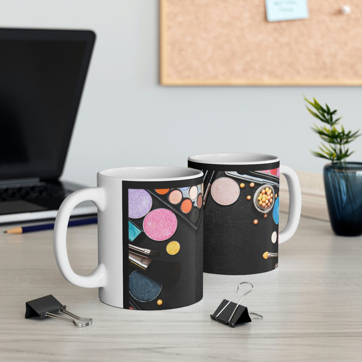 Let's Make-Up by Wonder Night Design Ceramic Mug 11oz