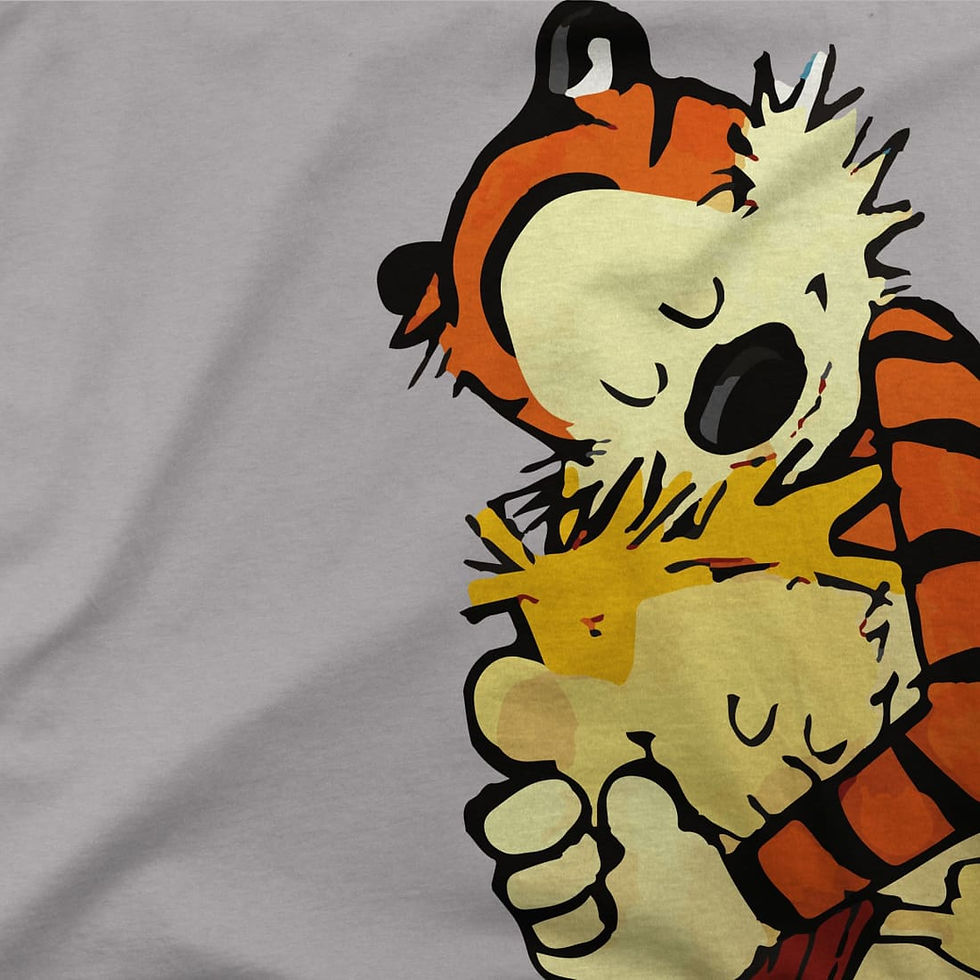 Thumbnail: Calvin and Hobbes Hugging T-Shirt
