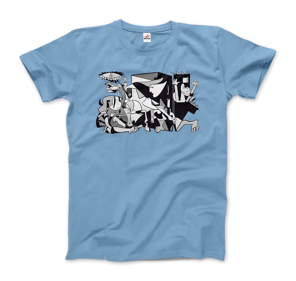 Thumbnail: Pablo Picasso Guernica 1937 Artwork Reproduction T-Shirt
