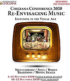 Conference Flyer of the Chigiana Conference 2020