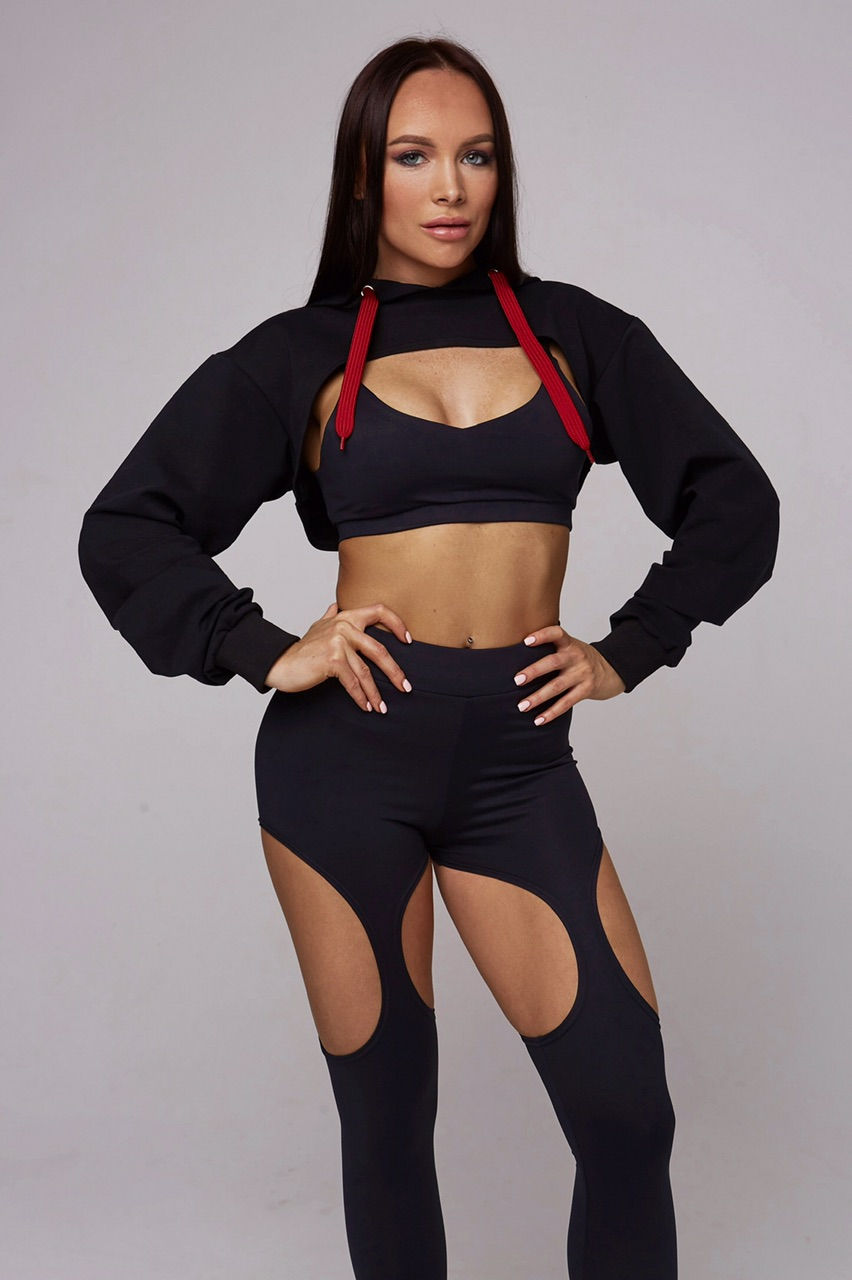 Миниатюра: Леггинсы "Black Edition". 59 USD