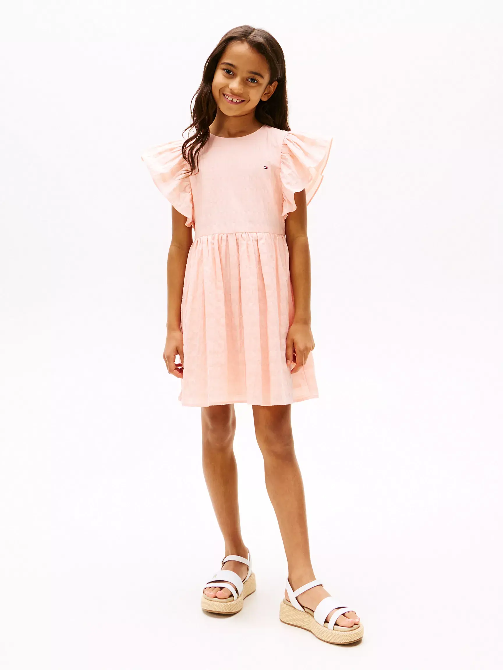 Tommy Hilfiger Kids Montotone Dress