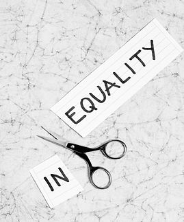 equality-inequality-concept-marble-with-