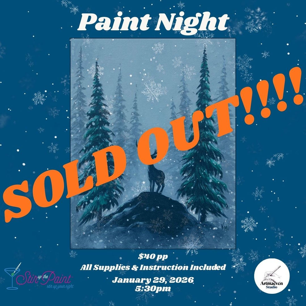 SOLDOUTJanuary Paint NightSq