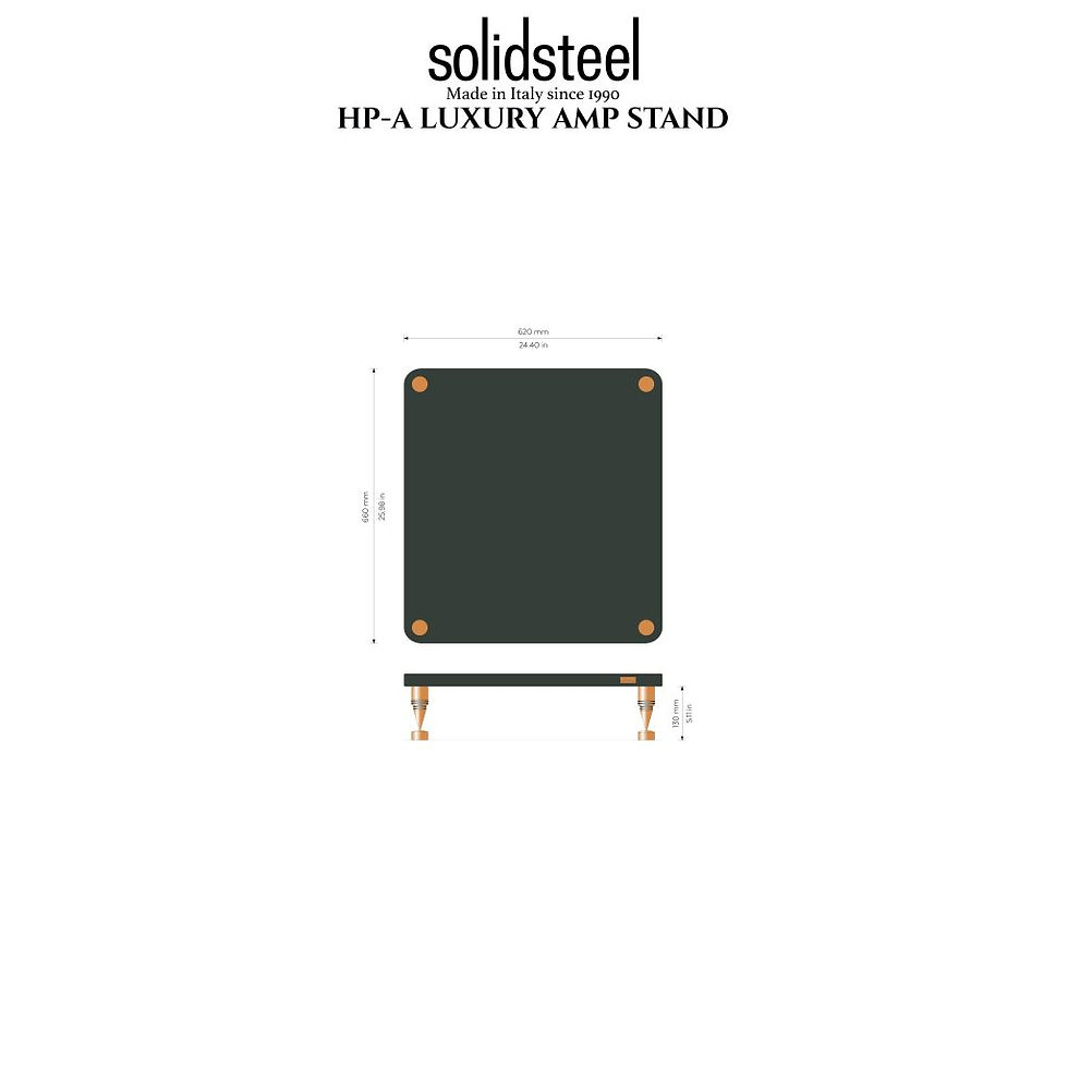 Thumbnail: SolidSteel HP Series Amp Stand / Audio Rack