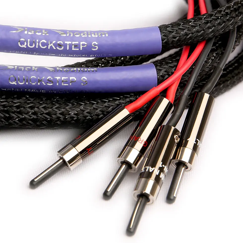 Thumbnail: Black Rhodium Quickstep S Loudspeaker cable GN-1 plugs