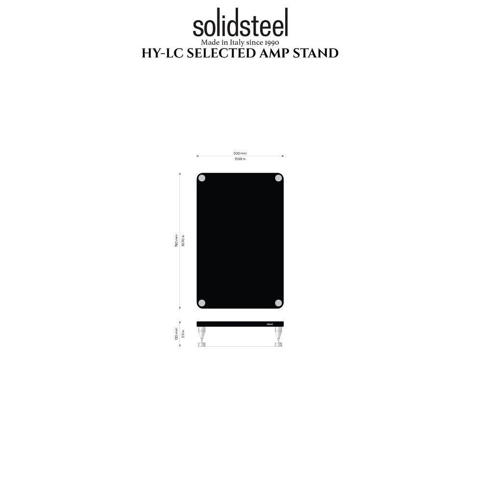 Thumbnail: SolidSteel HY Series Amp Stand / AV Rack