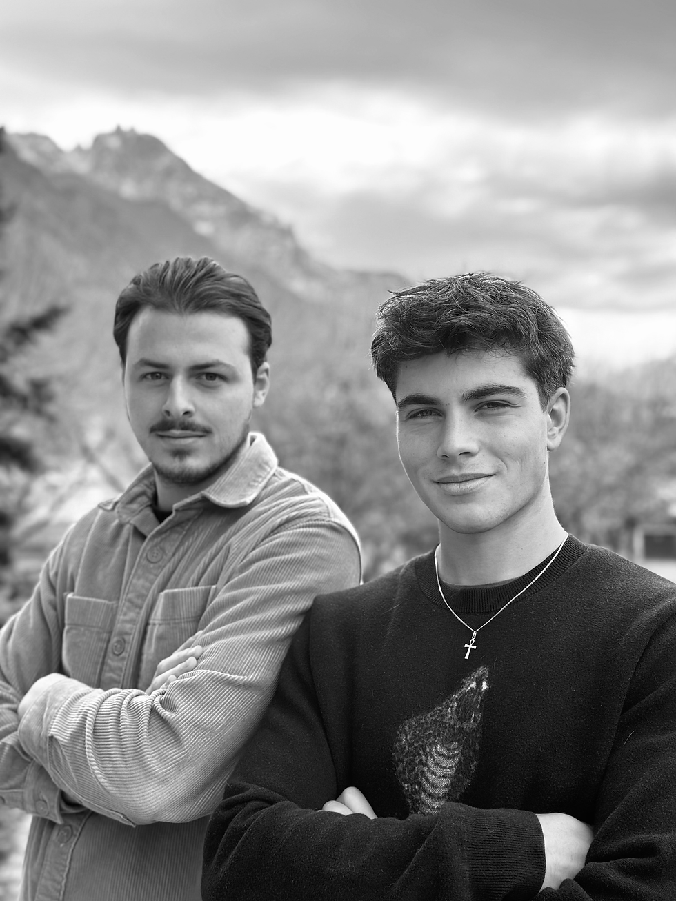 Rémi Gagniere et Gabriel Minguet, associés de RG Conciergerie en Maurienne et Haute-Maurienne