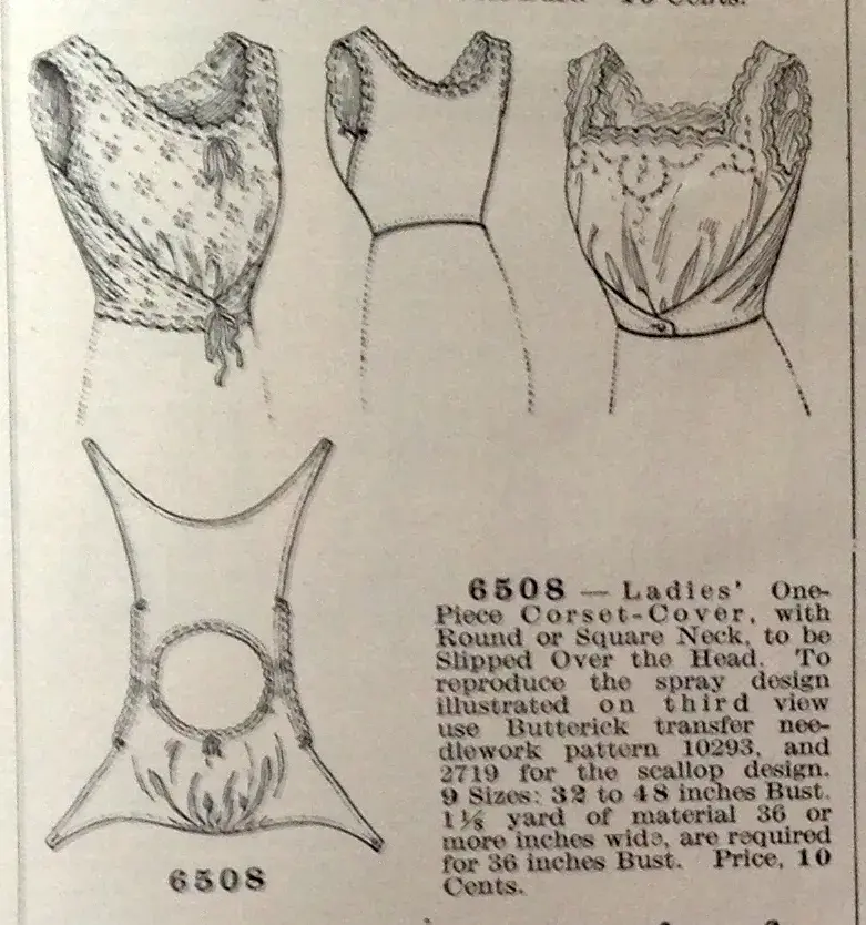 Butterick 6508, circa 1915