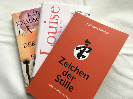 Drei Bücher, drei Kunstschaffende