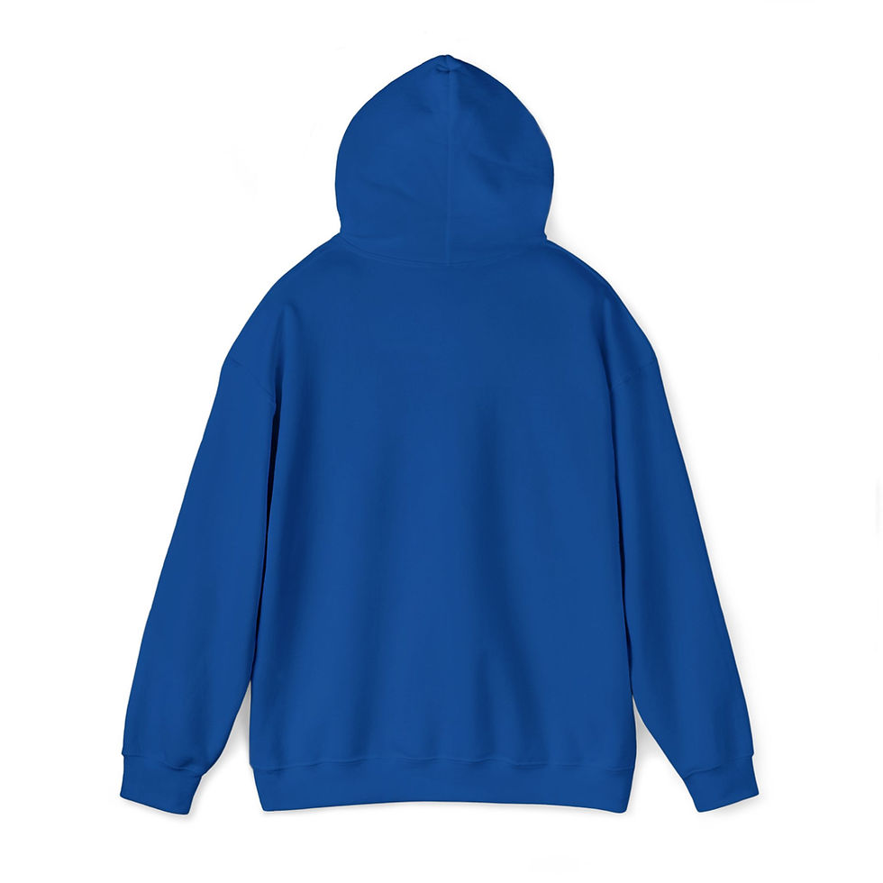 Thumbnail: Unisex Heavy Blend™ Hooded Sweatshirt with Heart Design - Cozy Casualwear