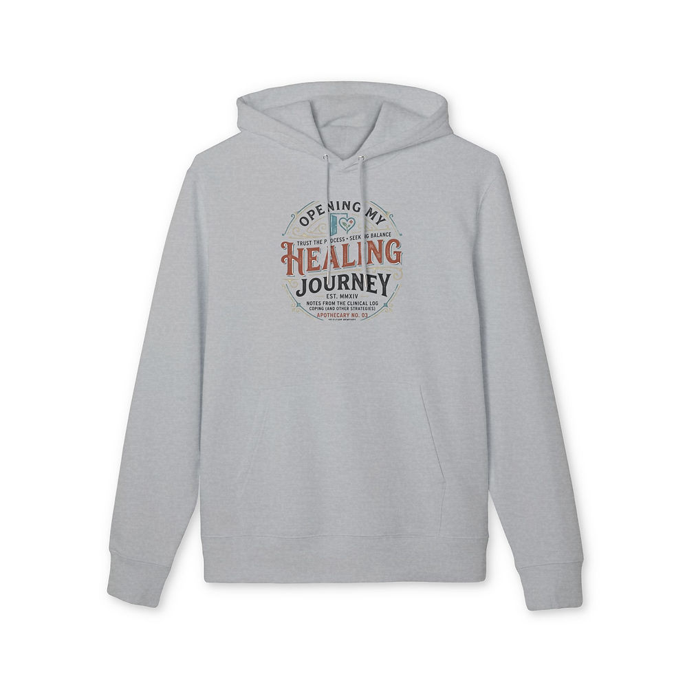 Thumbnail: Healing Journey Hoodie — Inspirational Recovery Pullover