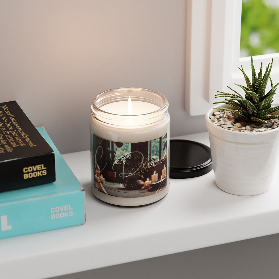 Thumbnail: Relaxing Scented Soy Candle - 9oz - Perfect for Home Decor & Gift Giving