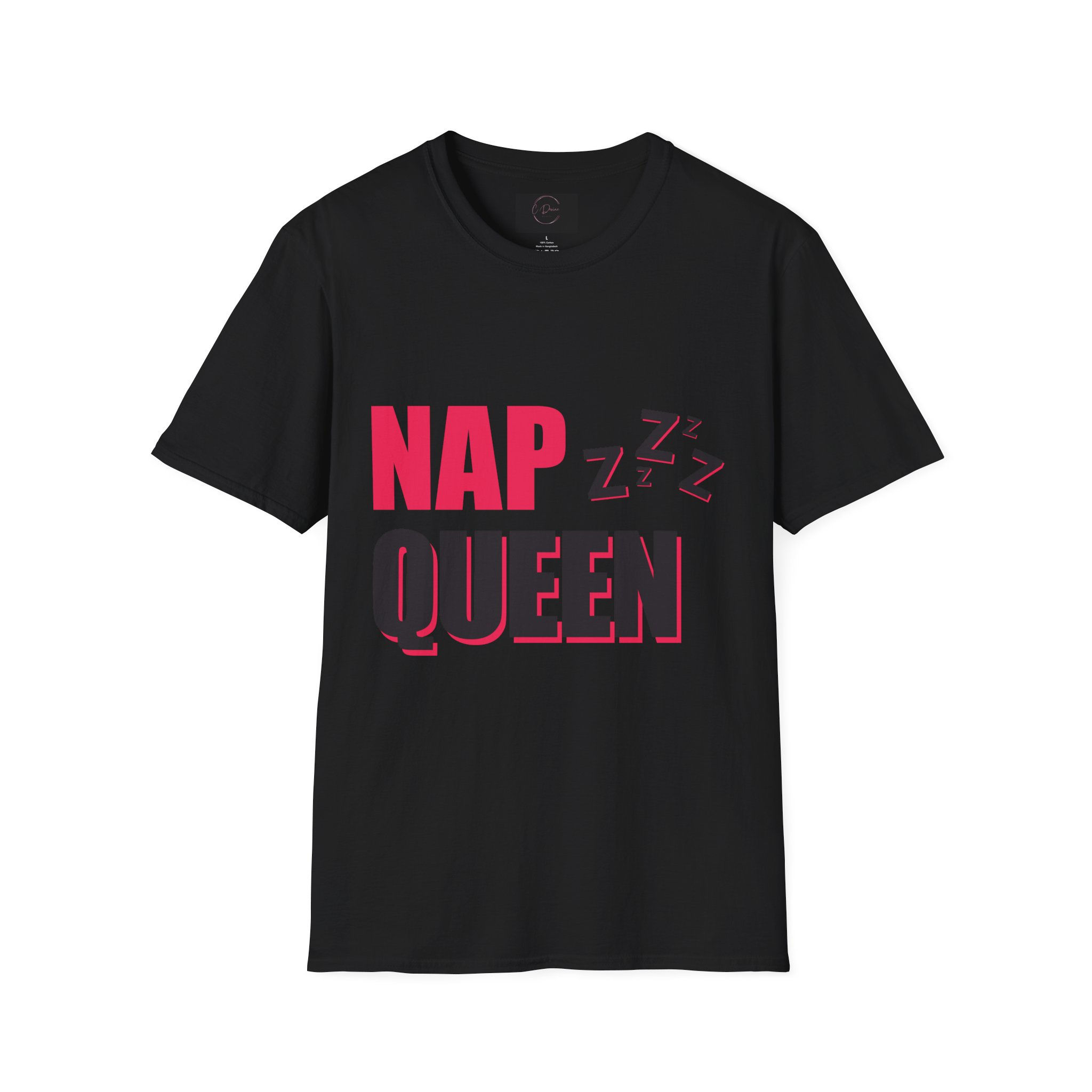 Nap Queen Unisex Softstyle T-Shirt - Perfect for Relaxation and Self-Care