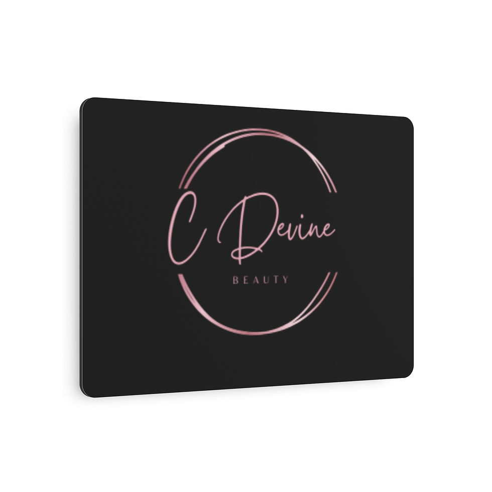 Thumbnail: Metal Art Sign - C Devine Beauty Holistic Wellness Brand