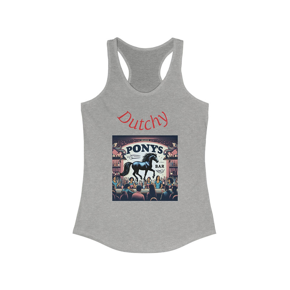 Thumbnail: Tank Top Dutchy Pony’s Bar Racerback Tank